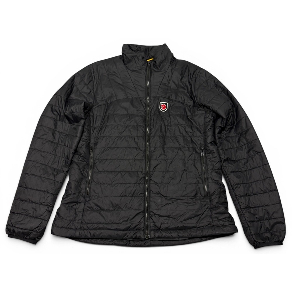 Fjallraven Jacket Womens M Black Expedition X Latt Puffer Insulated 86334